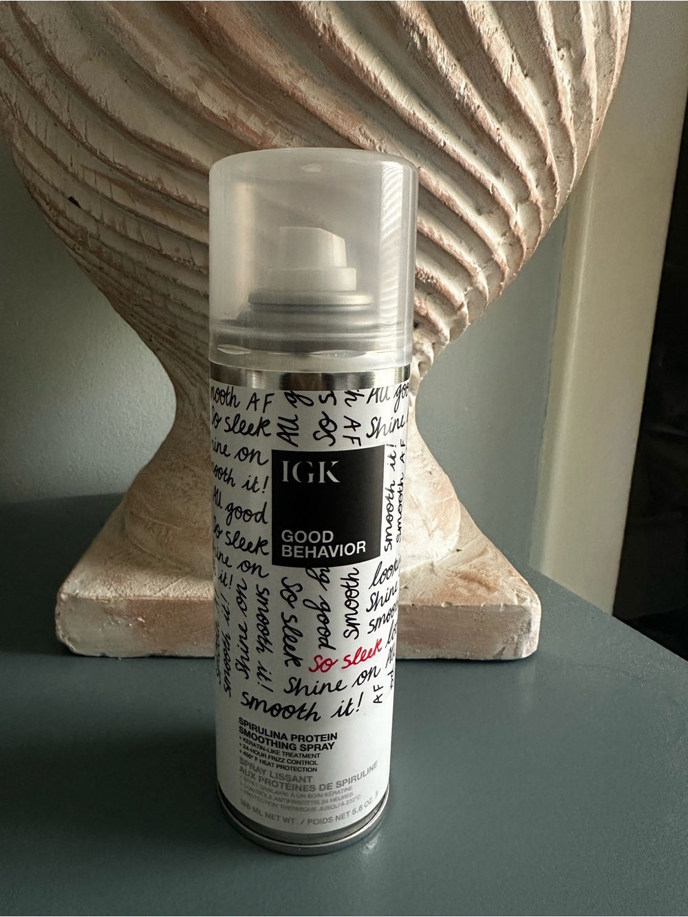 GK Good Behavior Spirulina Protein Smoothing Spray — White - Picture 1 of 2